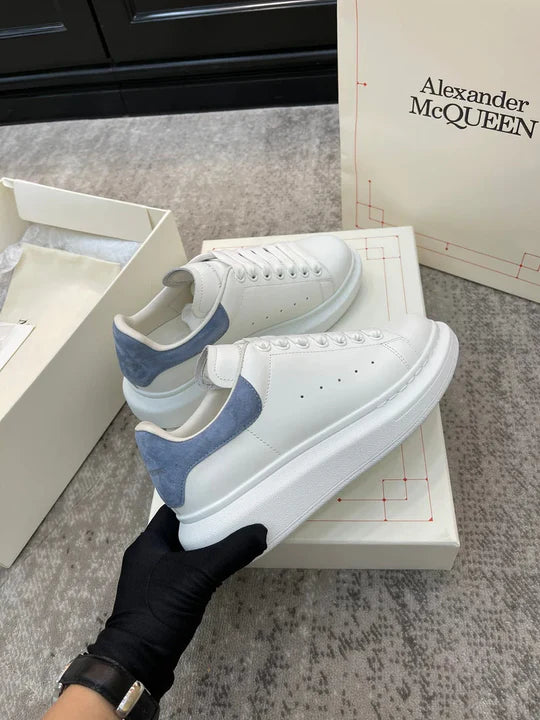 ALEXANDER MCQUEEN BIANCA E CELESTE FREESTYLE SNEAKERS