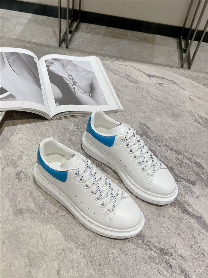 ALEXANDER MCQUEEN BIANCHE CON RETRO AZZURRO