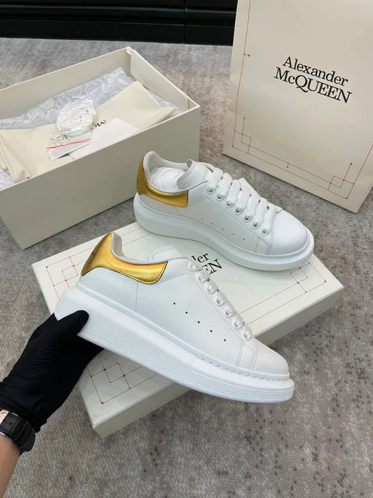 ALEXANDER MCQUEEN BIANCHE E ORO