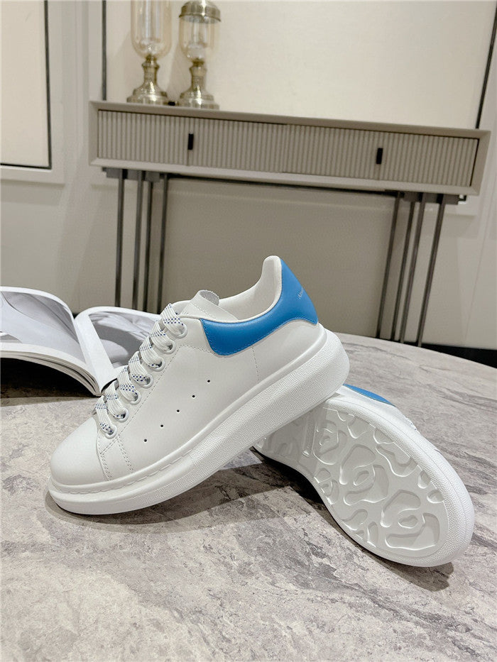 ALEXANDER MCQUEEN BIANCHE CON RETRO AZZURRO