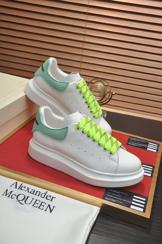 ALEXANDER MCQUEEN RETRO AZZURRO CON LACCI VERDI