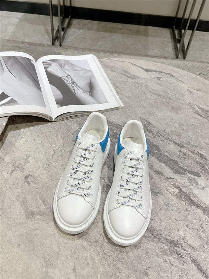 ALEXANDER MCQUEEN BIANCHE CON RETRO AZZURRO