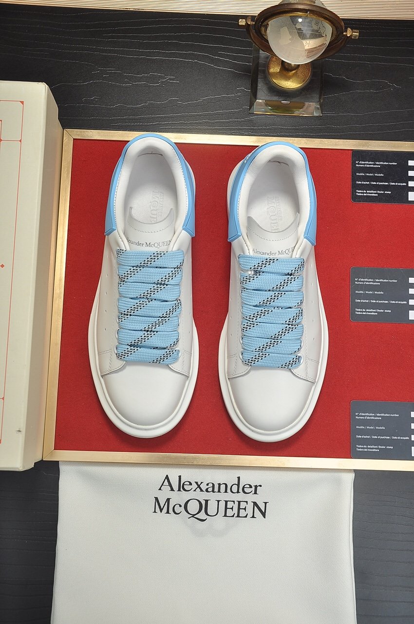 ALEXANDER MCQUEEN BIANCHE E AZZURRE