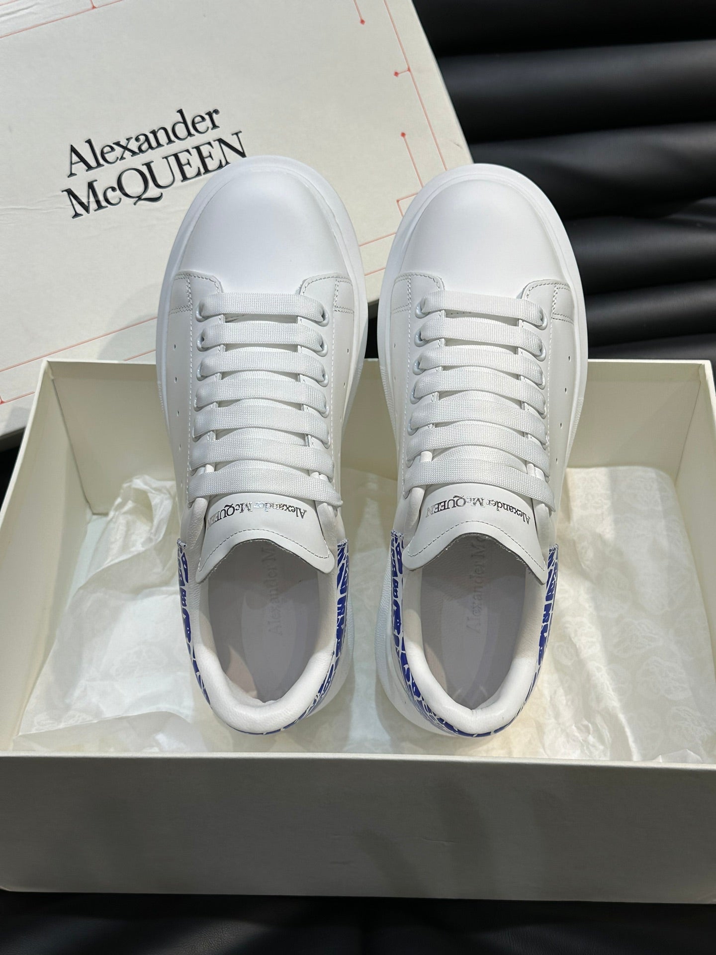 ALEXANDER MCQUEEN BIANCHE E BLU